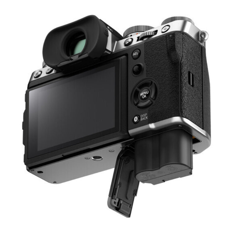 FUJIFILM X-T5 Mirrorless Camera with XF 16-80mm Lens - 40MP, 6.2K Video (Silver)