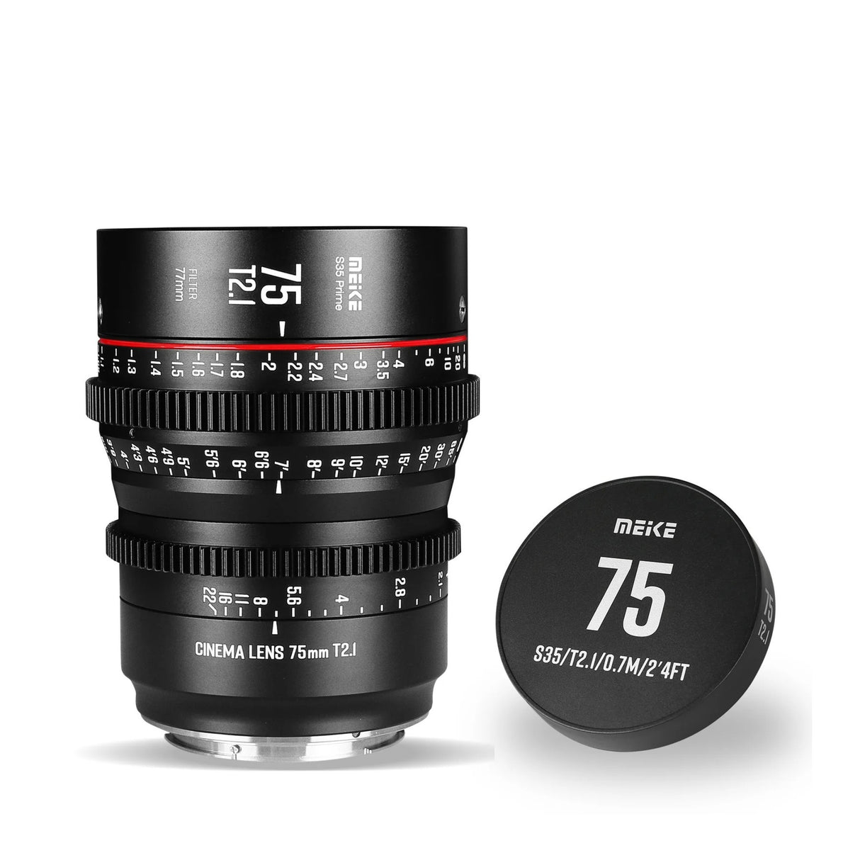 Meike Super35 Prime Cine 5-Lens Kit with Case (Canon EF)