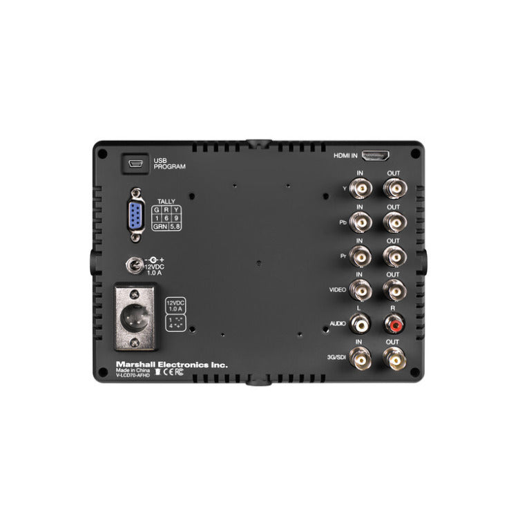 Marshall Electronics 7-Inch 1024x600 Camera-Top Monitor with Sony Battery Mount