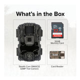 Stealth Cam GMAX32 - 32MP 1080p HD Video Trail Camera with 32GB Memory Card Kit