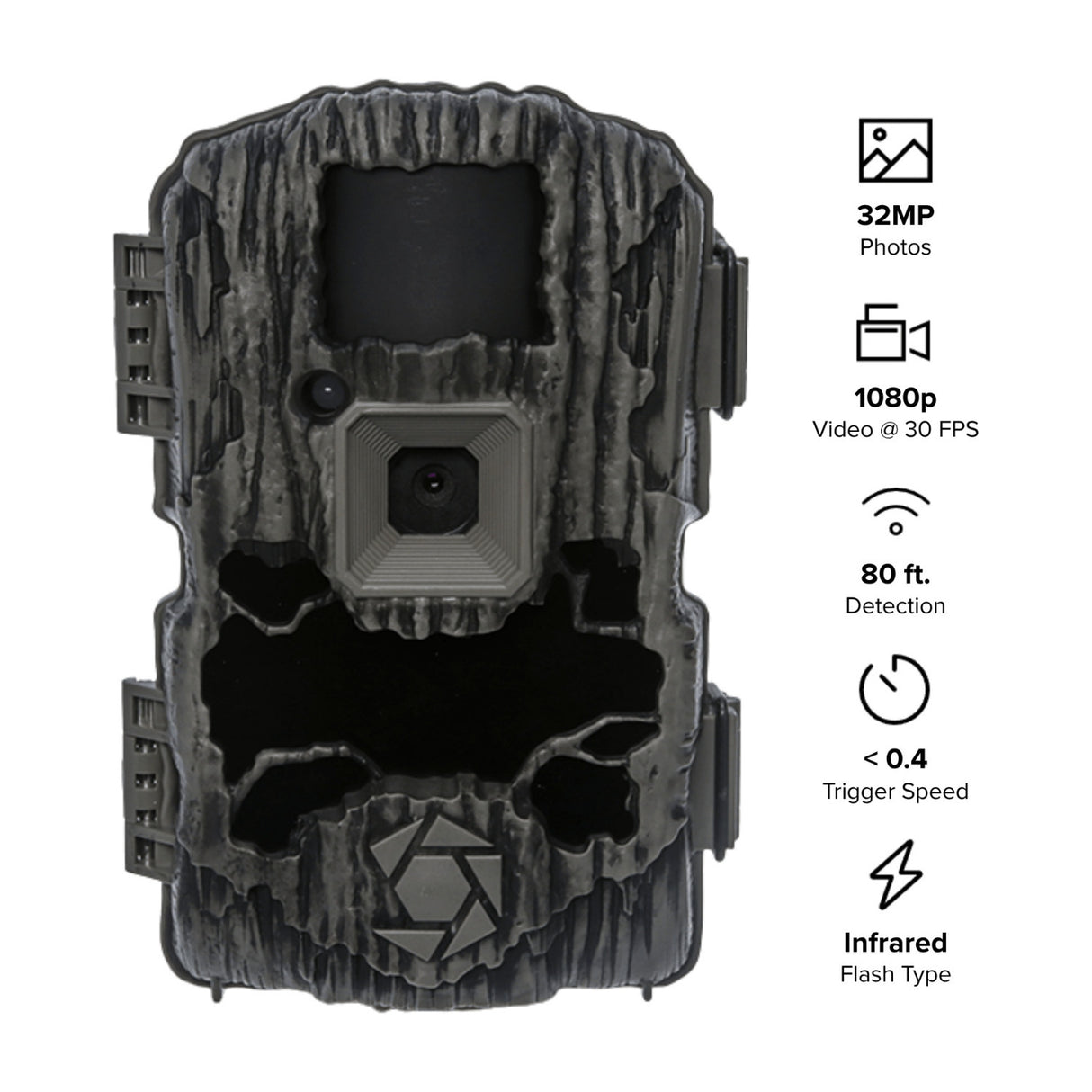 Stealth Cam GMAX32 Trail Camera Bundle (2-Pack) 32MP 1080p Infrared LED Bundle
