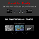Shinenyx G1A Monocular Thermal and Night Vision Fusion (Black)