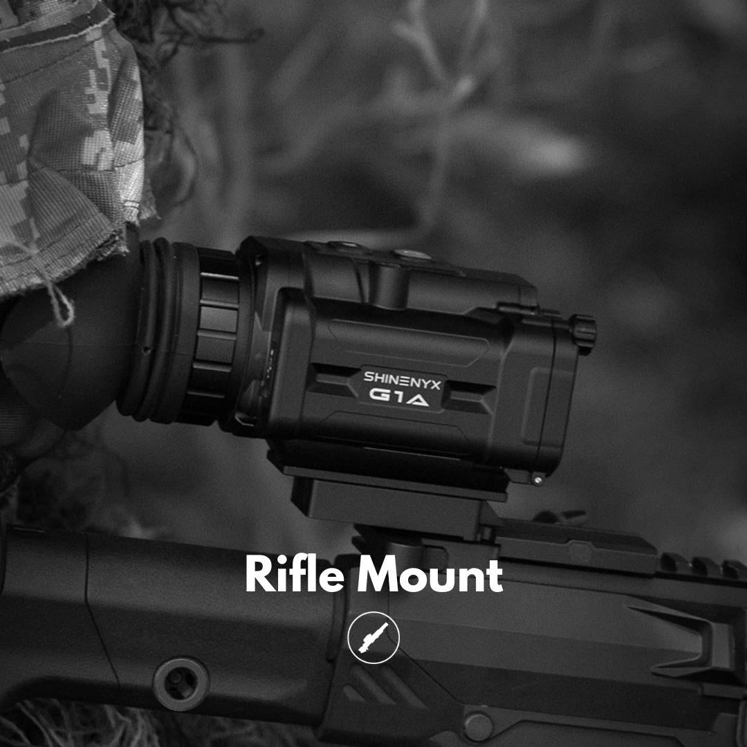 Shinenyx G1A Thermal and Night Vision Fusion Monocular/Goggle with Rifle Mount