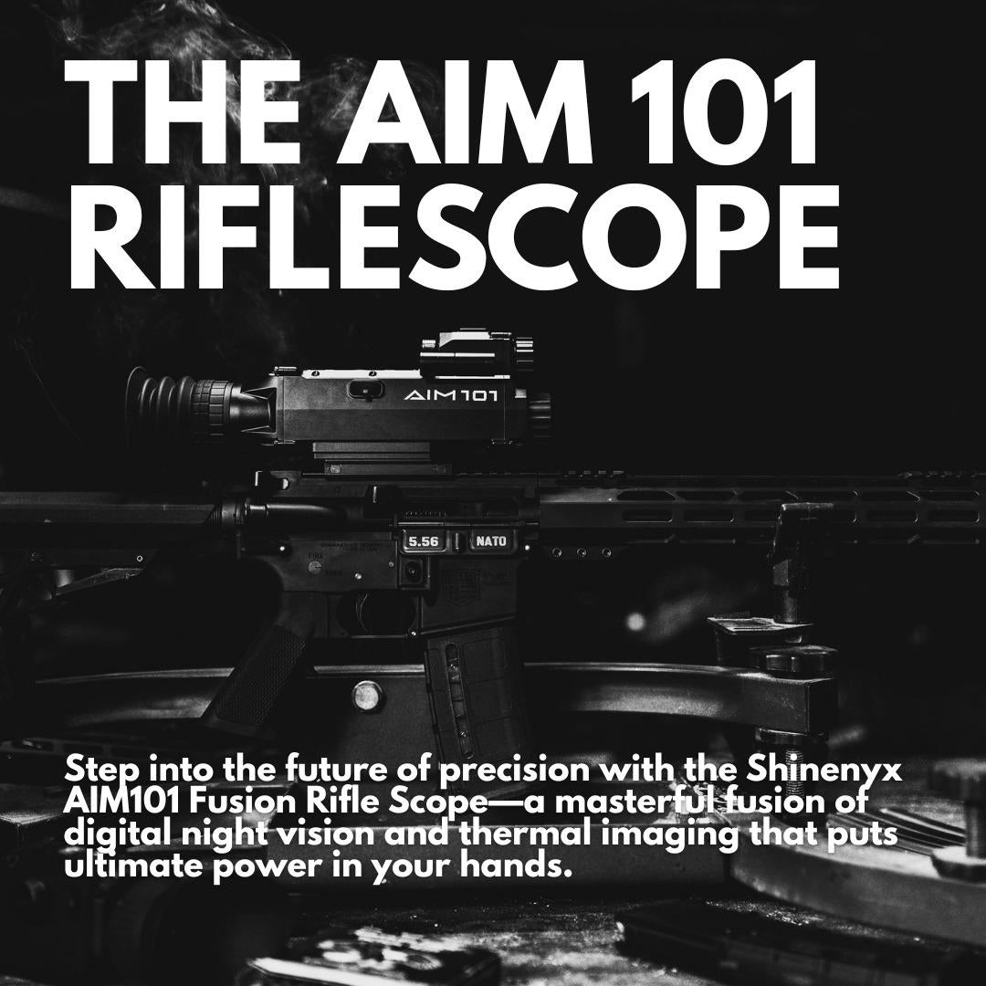 Shinenyx AIM 101 Fusion Riflescope with Night Vision and Thermal Imaging Scope