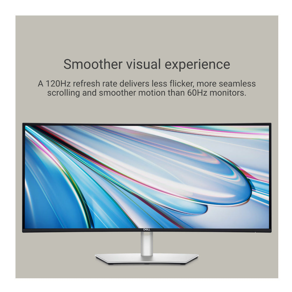 Dell UltraSharp 34-Inch 1440p 120 Hz Curved Monitor with Dock Pro Station Bundle