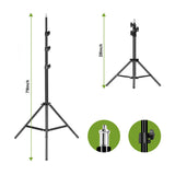 GVM LED Video Soft Light Daylight-Balanced LS-p80s LED 1-Light Kit with Umbrella