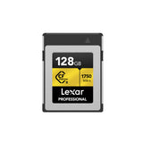 Lexar 128GB Professional CFexpress Type B Card GOLD Series