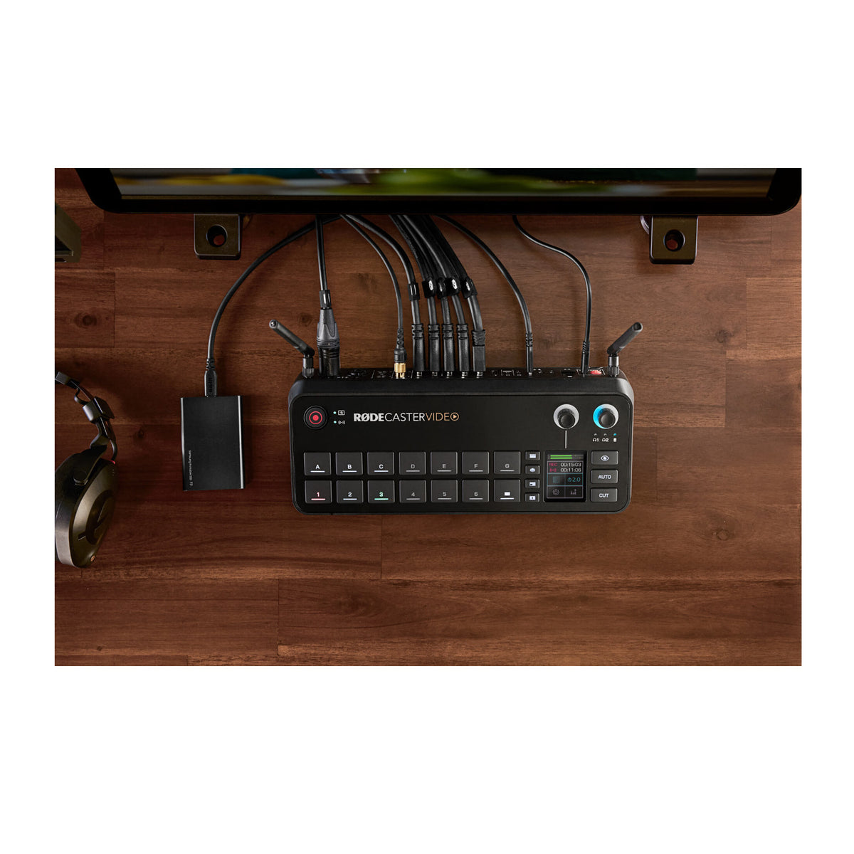 RODE RODECaster All-in-One Video and Audio Production Studio Console (Open Box)
