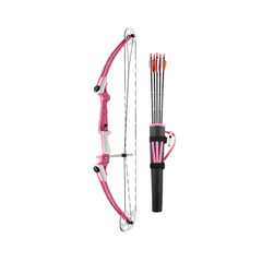 Genesis Bows Original Gen Bow Kit - Right-Hand, Zero Let-Off Design (Pink)