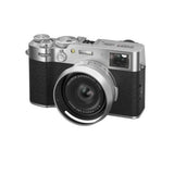 Fujifilm X100VI Mirrorless Digital Camera with 23mm f/2 Fixed Lens (Silver)