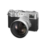 Fujifilm X100VI Mirrorless Digital Camera with 23mm f/2 Fixed Lens (Silver)