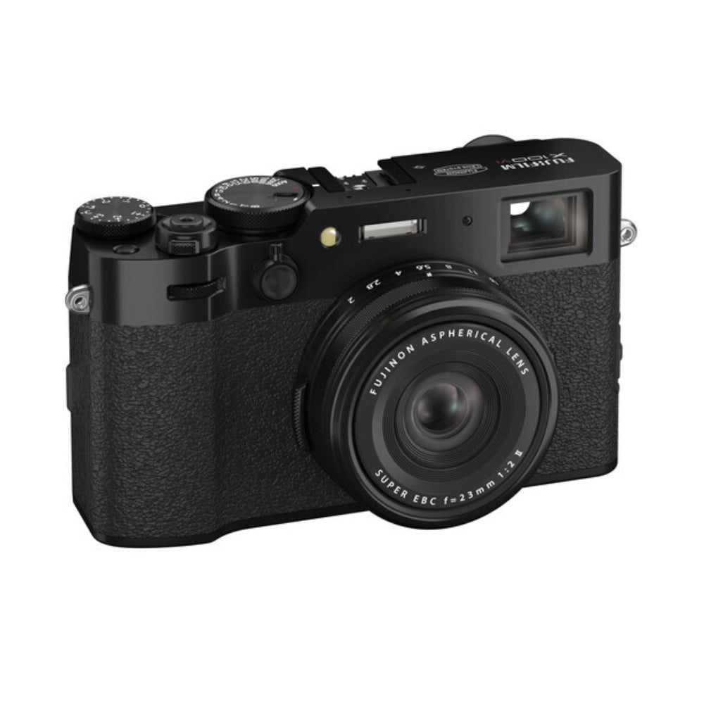 Fujifilm X100VI Mirrorless Digital Camera with 23mm f/2 Fixed Lens (Black)