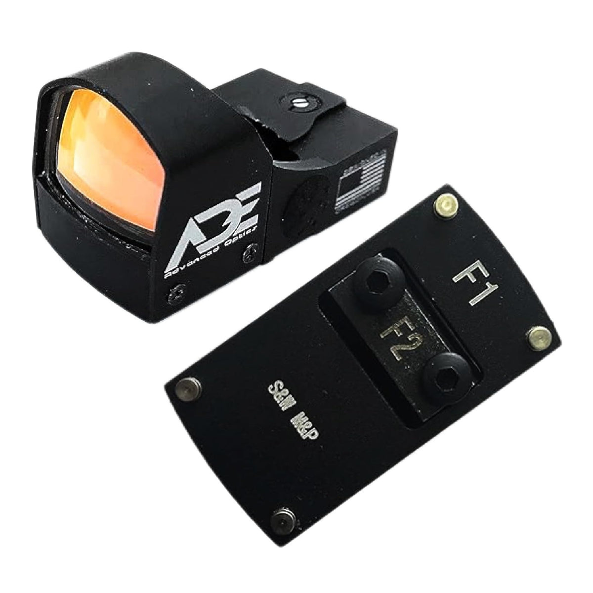 ADE Advanced Optics RD3-009-2 Waterproof Red Dot Sight with 5 MOA (Black)