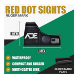 ADE Advanced Optics RD3-009-2 Waterproof Red Dot Sight with 5 MOA (Black)