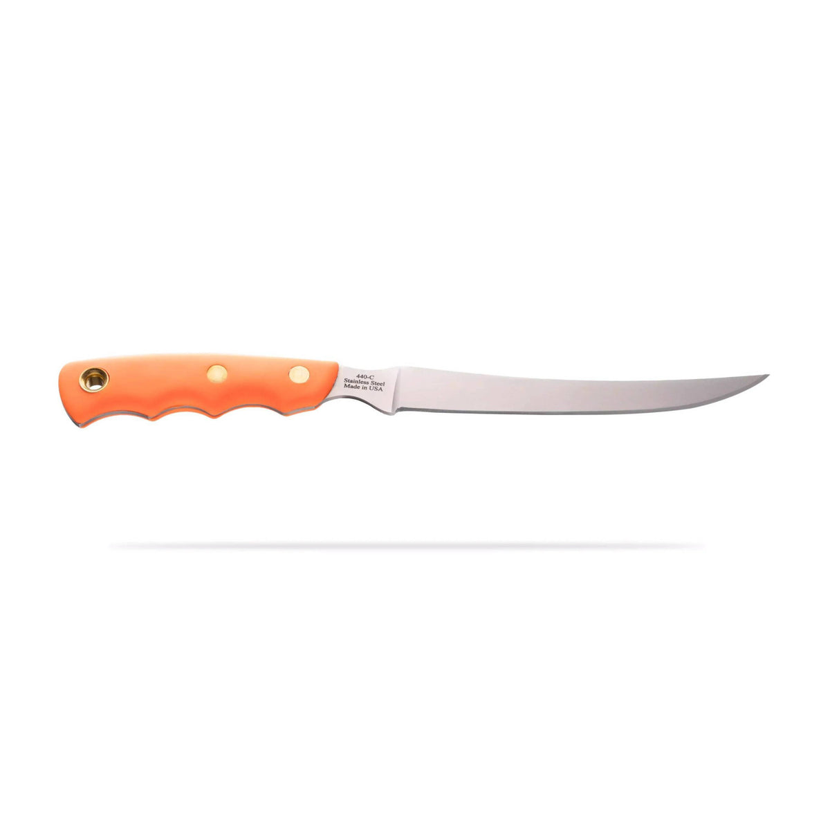 Knives of Alaska Steelheader Orange Suregrip 5.75-Inch Fixed Blade Fillet Knife (Open Box)
