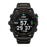Garmin Descent Mk3i Watch Style-Dive Computer (Black, 51mm) with Transceiver