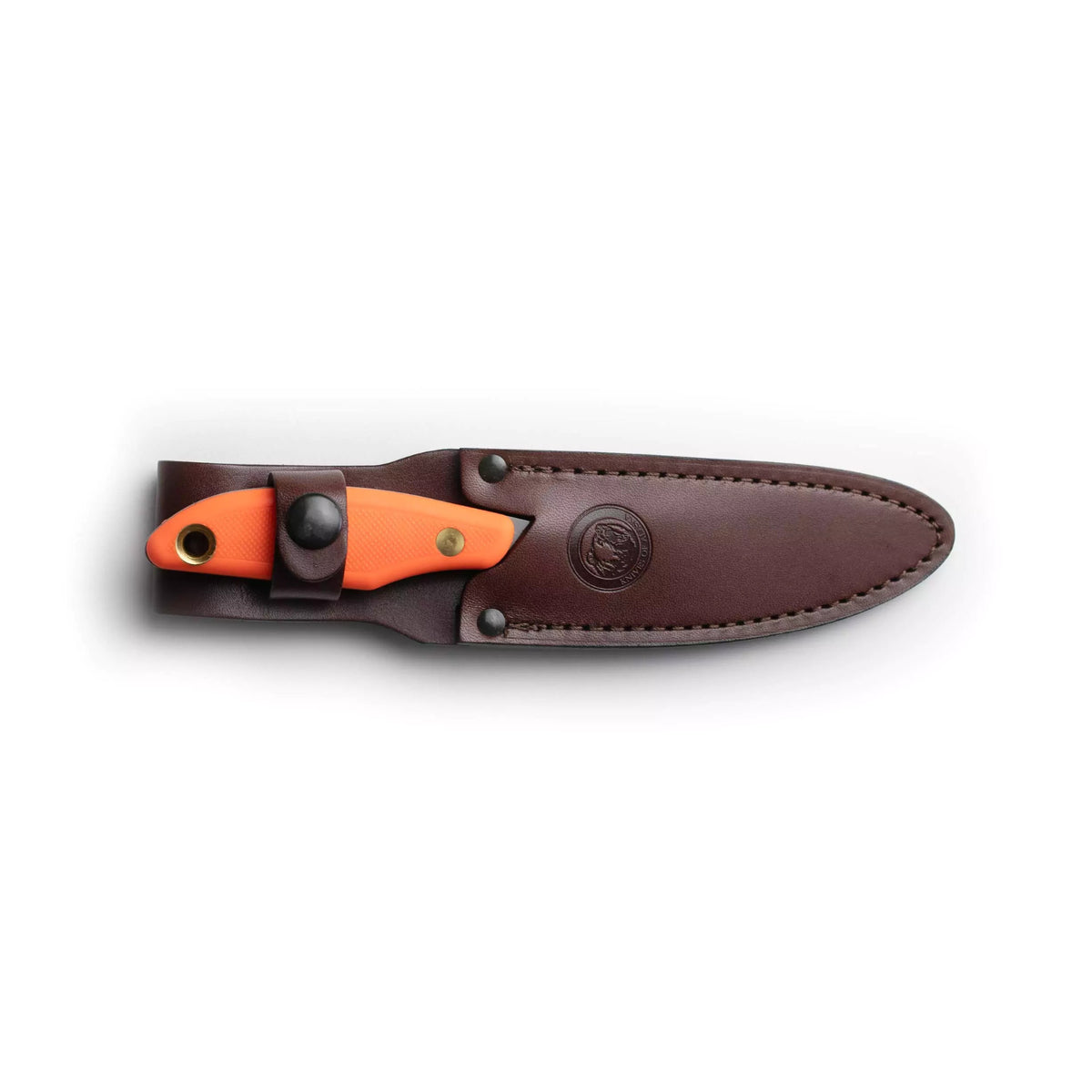 Knives of Alaska Yukon Fixed-Blade Skinning Knife - D2 Steel with Leather Sheath