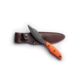 Knives of Alaska Yukon Fixed-Blade Skinning Knife - D2 Steel with Leather Sheath