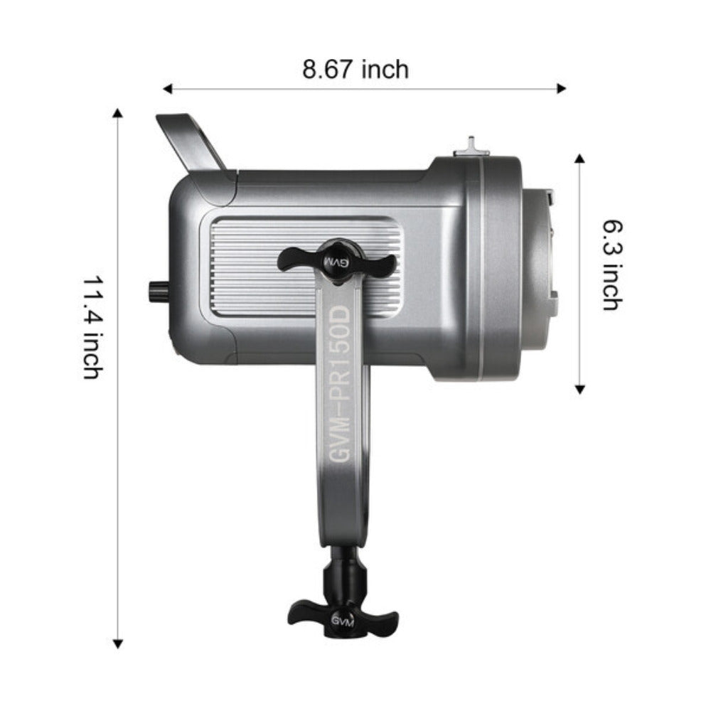 GVM PR150D Bi-Color LED Video Light Kit with Lantern Softbox