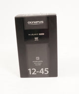 OM System M.Zuiko Digital ED 12-45mm F4.0 PRO Compact Weather-Sealed Zoom Lens (Used)
