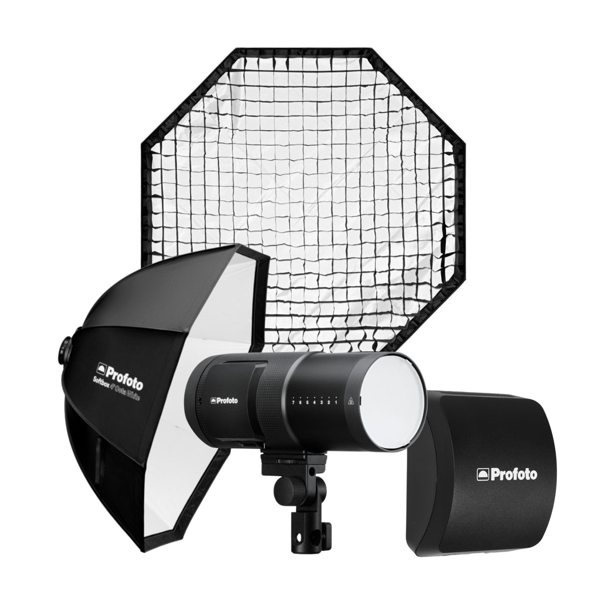 Profoto B30 Monolight with 11-Stop Power Range and 40W LED Light Bundle