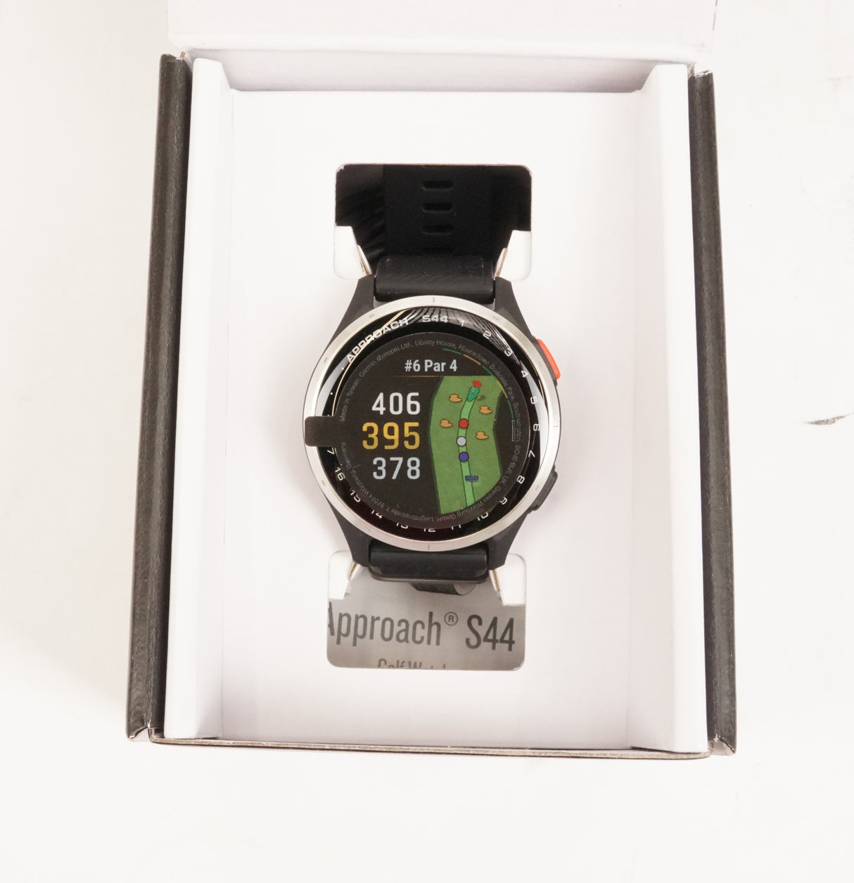 Garmin Approach S44 GPS Golf Smartwatch (Silver/Black) (Used)