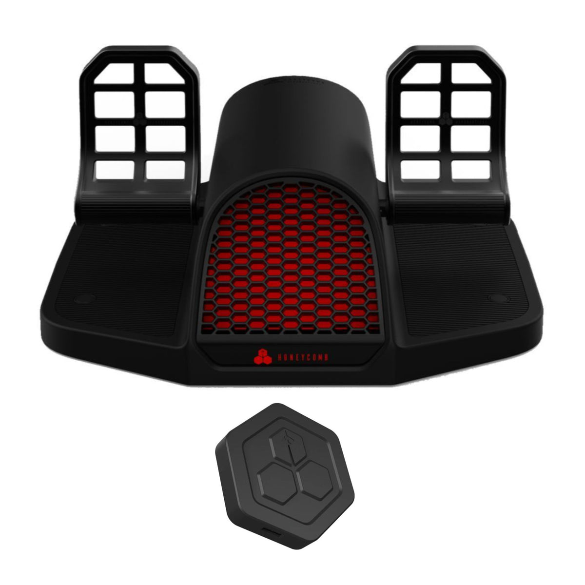 Honeycomb Aeronautical Charlie Rudder Pedals Bundle with Xbox Hub