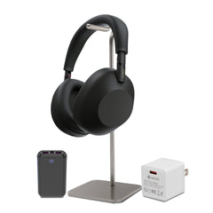 Sony WH-1000XM6 Wireless Noise-Canceling Headphones (Black) with Accessories