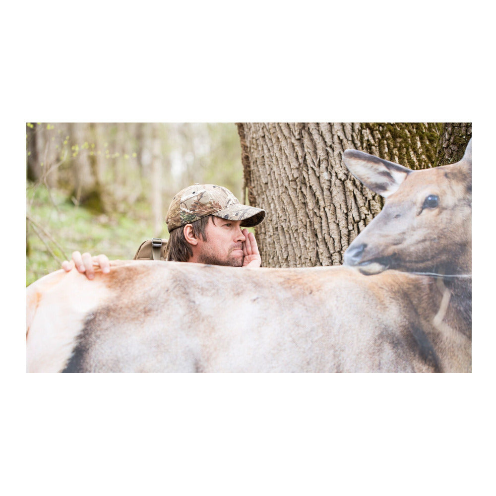 Montana Decoy RMEF Elk Decoy with Leg Poles and Quickstand Compatible