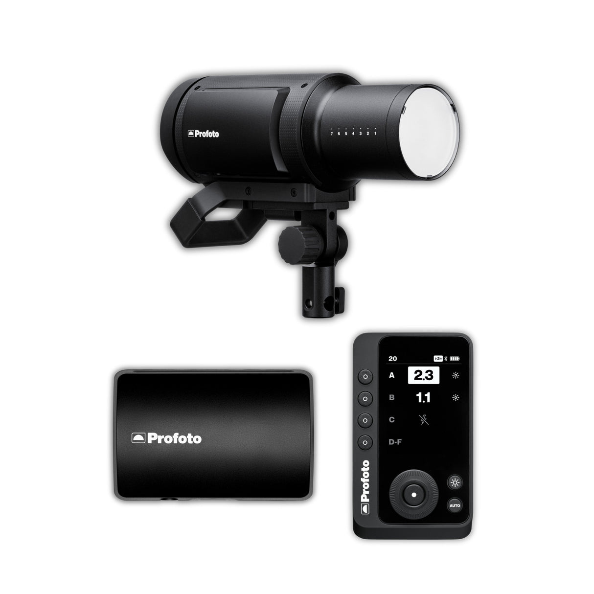 Profoto Pro-B3 Monolight Flash Single Kit with Battery and Connect Pro Bundle