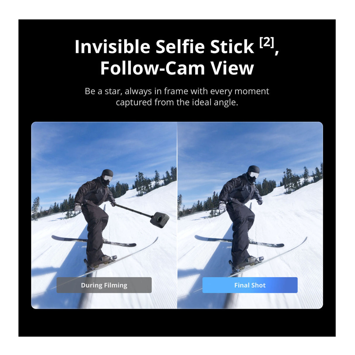 DJI Osmo 360 Action Camera Standard Combo - 8K 360 Video, 120MP Photos