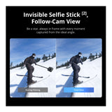 DJI Osmo 360 Action Camera Standard Combo - 8K 360 Video, 120MP Photos