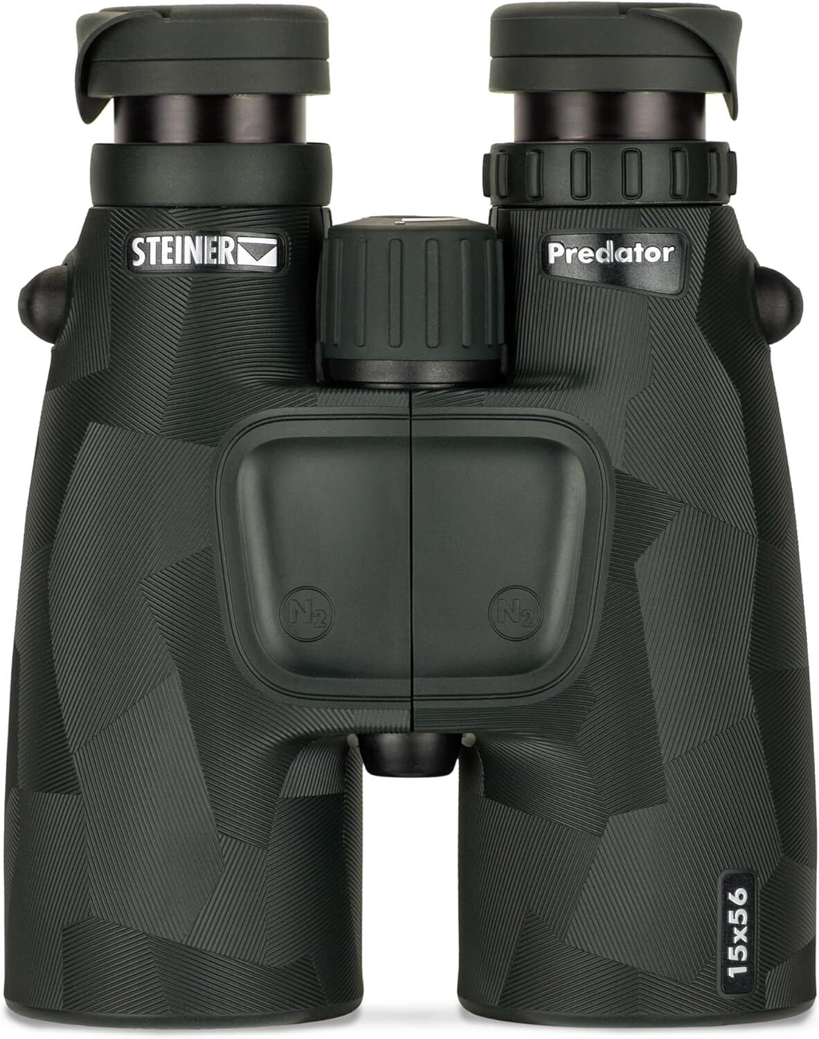 Steiner Predator 15x56 Binoculars -  Diamond Coating with Laser-Textured Grip