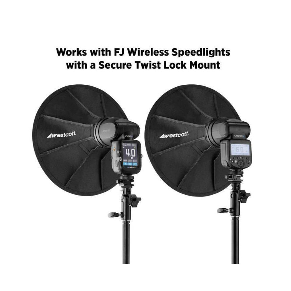 Westcott FJ80 Pocket Box Pack (Twist Lock) - Portable Speedlight Softboxes