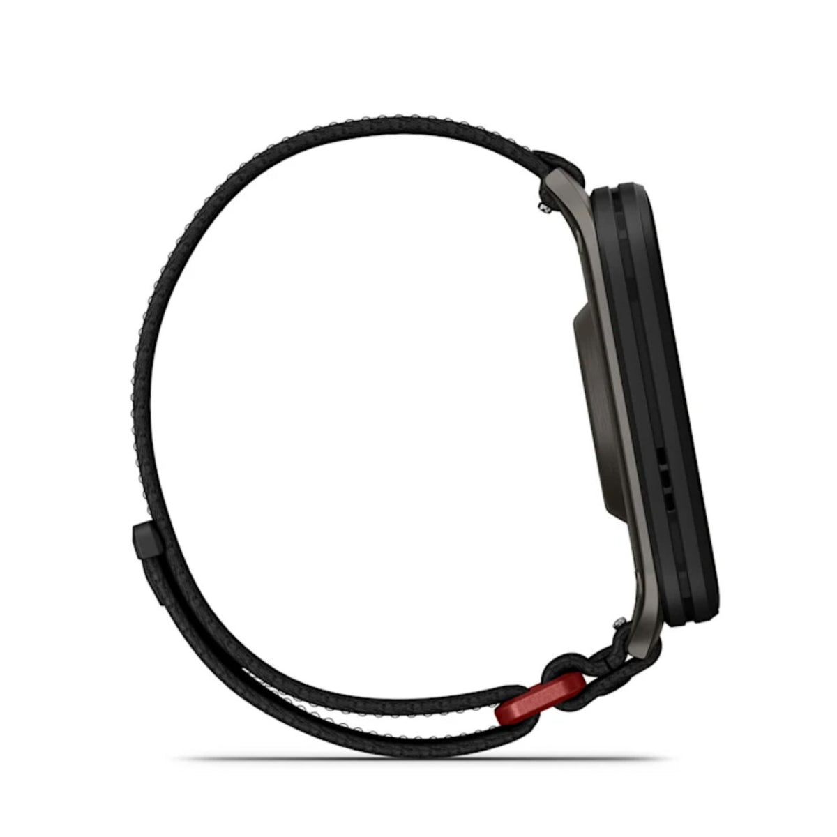 Garmin Venu X1 Black with Slate Titanium Caseback/Black ComfortFit Band Bundle
