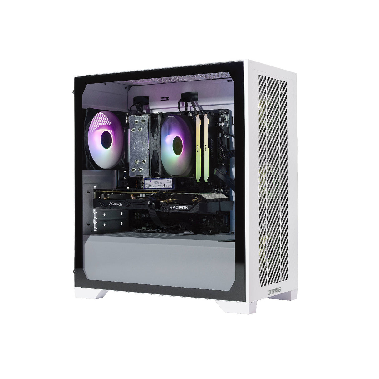 Cooler Master WHITE R5 5600GT/32GB/1TB/ RX6600 8GB Card Gaming Desktop