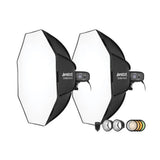 Westcott FJ400-SE 2-Light Studio Strobe Kit (110V) with FJ-X3 M Multi-Brand Wireless Trigger