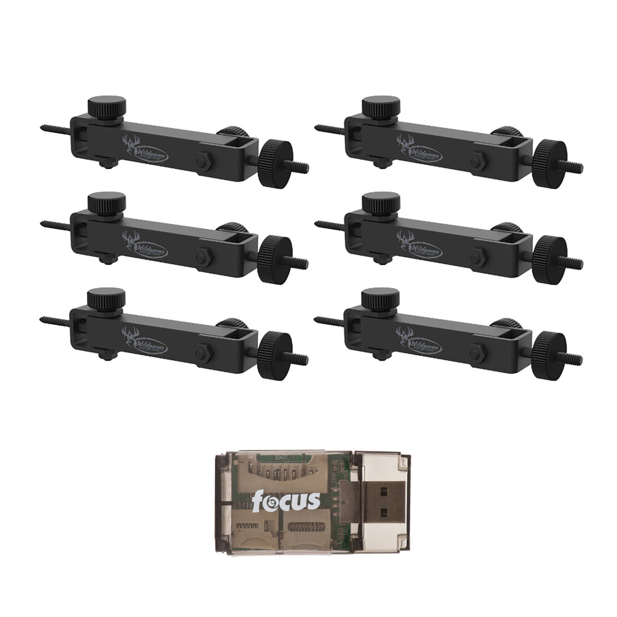 Wildgame Innovations Eco Mount (6-Pack) with Card Reader (7 Items)