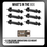 Wildgame Innovations Eco Mount (6-Pack) with Card Reader (7 Items)