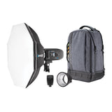 Westcott FJ400 Strobe 1-Light Backpack Kit with FJ-X3 S Wireless Trigger Bundle