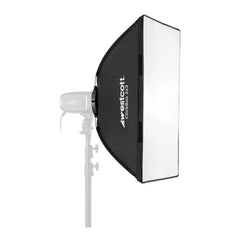 Westcott ClickBox 2x3 Softbox (Bowens) - Removable Diffuser, Silver Interior