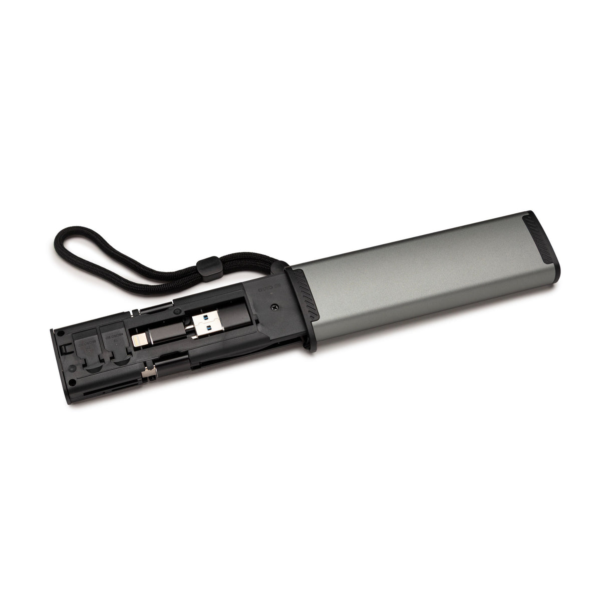 Koah Multi-Port Card Reader and Storage Case with SIM Eject Tool (Open Box)