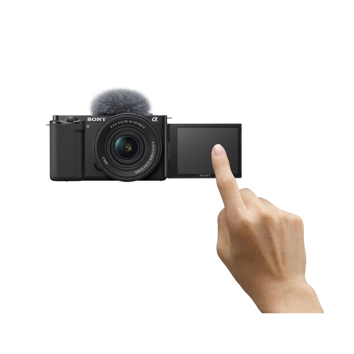 Sony ZV-E10 Mirrorless Camera with E PZ 16-50mm F3.5-5.6 OSS II Lens (Black) (Open Box)