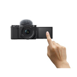 Sony ZV-E10 Mirrorless Camera with E PZ 16-50mm F3.5-5.6 OSS II Lens (Black) (Open Box)