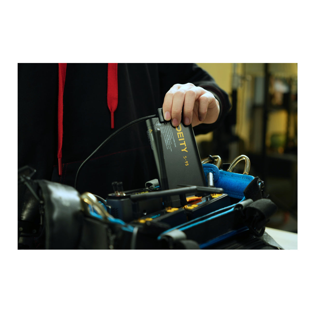 Deity S-95 Smart Battery - Li-ion Battery Pack with Telemetry Data and LED Meter