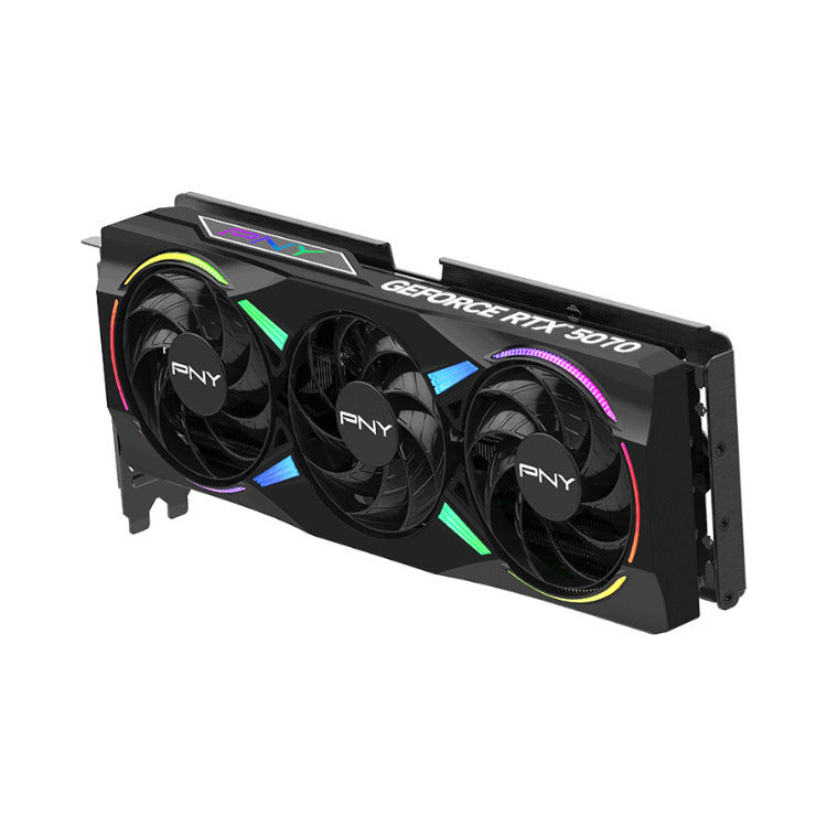 PNY NVIDIA GeForce RTX 5070 ARGB EPIC-X RGB Overclocked Triple Fan Graphics Card