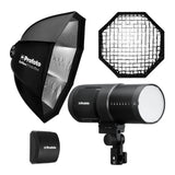 Profoto B30 Monolight Bundle with Softbox, Softgrid and Battery