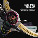 Garmin Forerunner 570 47mm GPS Running Smartwatch Bundle (Indigo)