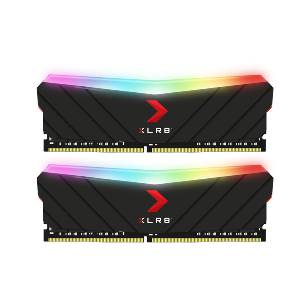 PNY 32GB XLR8 Gaming EPIC-X RGB 3200 MHz Desktop Memory Kit (2 x 16GB) (Open Box)