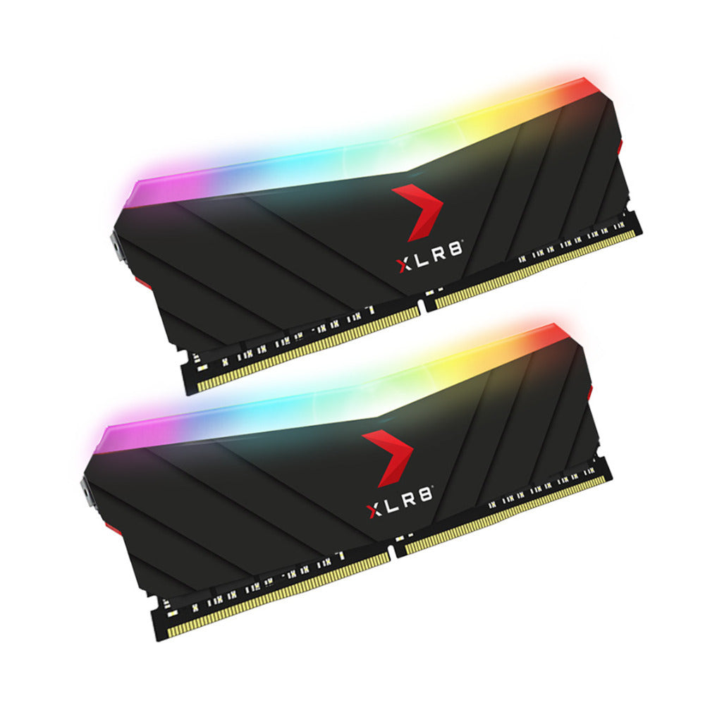 PNY 32GB XLR8 Gaming EPIC-X RGB 3200 MHz Desktop Memory Kit (2 x 16GB) (Open Box)